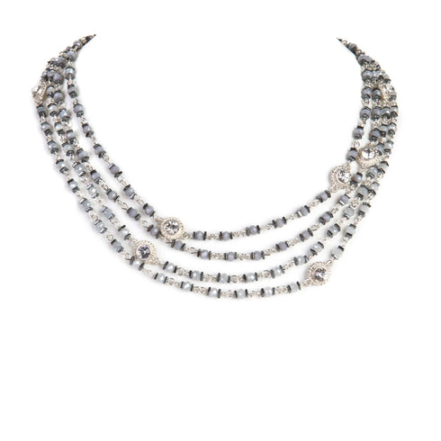 Magdalena - 2-4mm Crystal - Blue to Grey