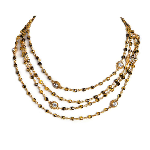 Magdalena - 2-4mm Crystal - Shades of Green