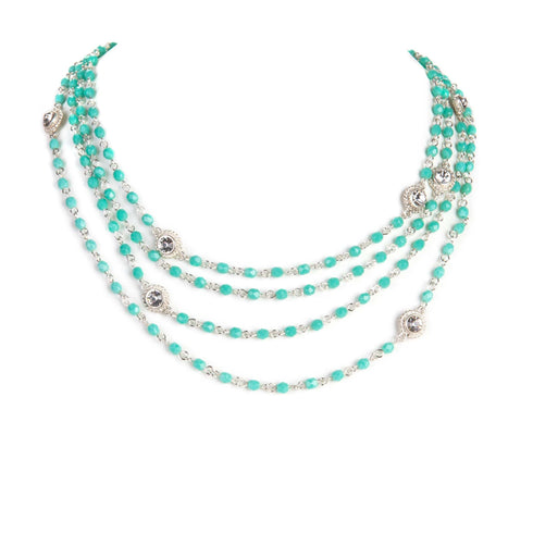 Magdalena - 2-4mm Crystal - Blue to Grey