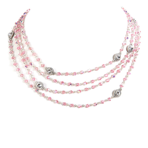 Magdalena - 4mm Bicone - Shades of Pink