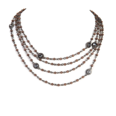 Magdalena - 4mm Lux - Shades of Mocca