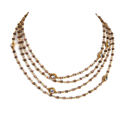 Magdalena - 4mm Lux Brown Tiger Eye