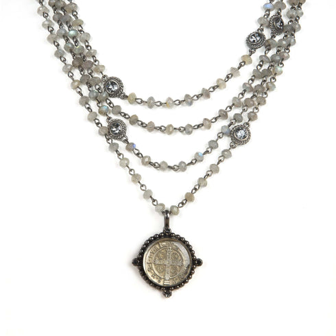 Magdalena - 6mm Lux Labradorite All Medallions