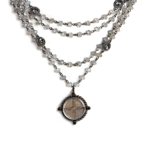 Magdalena - 6mm Lux Labradorite All Medallions