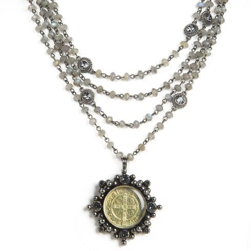 Magdalena - 6mm Lux Labradorite All Medallions