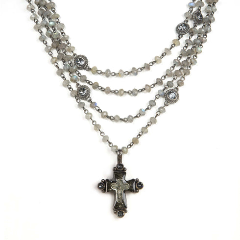 Magdalena - 6mm Lux Labradorite All Medallions