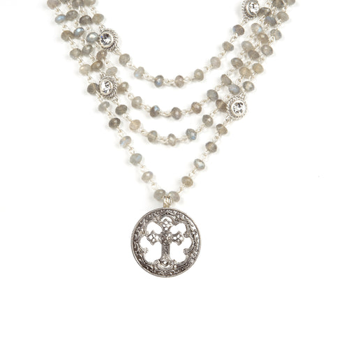 Magdalena - 6mm Lux Labradorite All Medallions