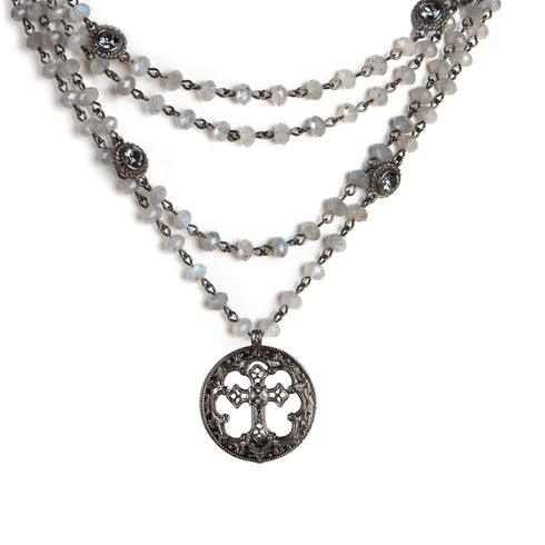 Magdalena - 6mm Lux Labradorite All Medallions