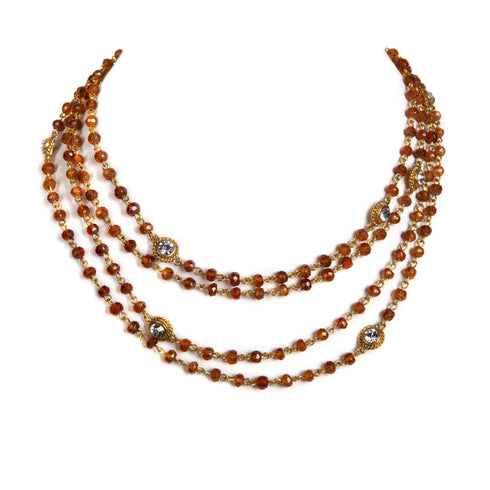 Magdalena - 6mm Semi-Precious Bati Hessonite All Medallions