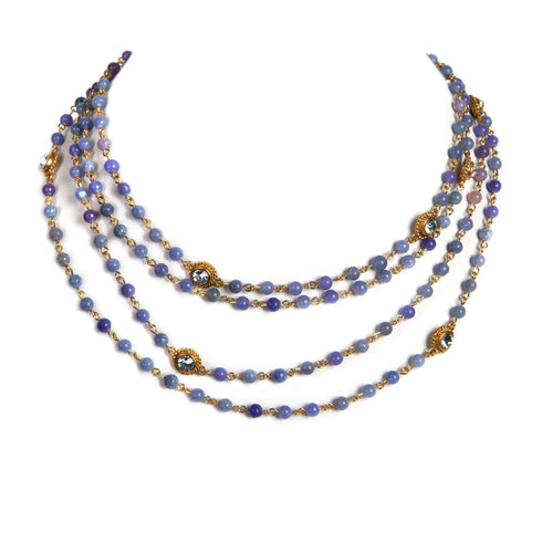 Magdalena - 6mm Semi-Precious Blue Jade