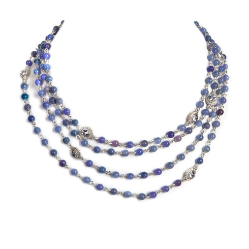 Magdalena - 6mm Semi-Precious Blue Jade