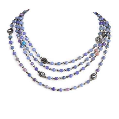 Magdalena - 6mm Semi-Precious Blue Jade