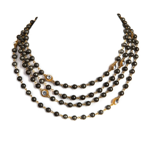 Magdalena - 6mm Semi-Precious Pyrite