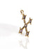 Brigid Cross Medallion Spirit Amethyst - Gold