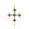Brigid Cross Medallion Spirit Amethyst - Gold