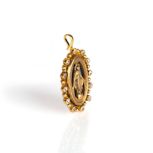Milagrosa Medallion - Gold - VSA Designs