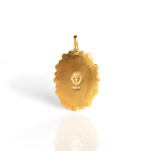 Milagrosa Medallion - Gold - VSA Designs