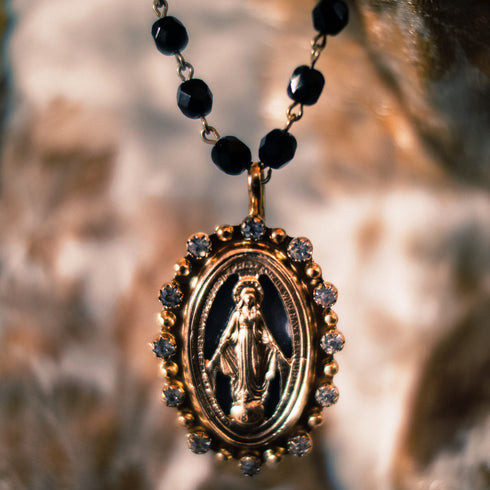 Milagrosa Medallion - Gold
