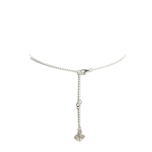 Petite Cloister San Benito Charm Necklace - Silver