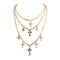 Bourne Again Gospel Necklace - Gold