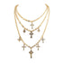 Bourne Again Gospel Necklace - Gold