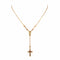 Maddie Rosary Necklace - Gold - VSA Designs