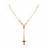 Maddie Rosary Necklace - Gold - VSA Designs