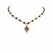 Piccolo Crystal Choker Jet - Gold