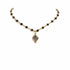 Piccolo Crystal Choker Jet - Gold