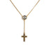 Piccolo Rosary Necklace - Gold