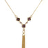 Brigid Serenity Chain Necklace Spirit Amethyst - Gold - VSA Designs