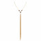 Brigid Serenity Chain Necklace Spirit Amethyst - Gold - VSA Designs