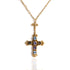 Audrey Necklace Light Sapphire Mix - Gold