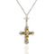 Audrey Necklace Lime Mix - Silver