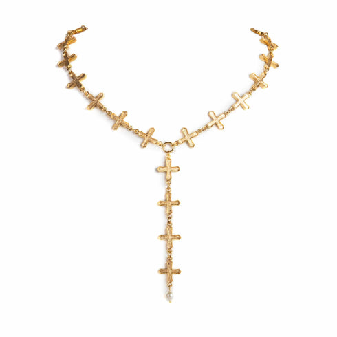 Peace Cross Bikini With Chain of Peace Crosses