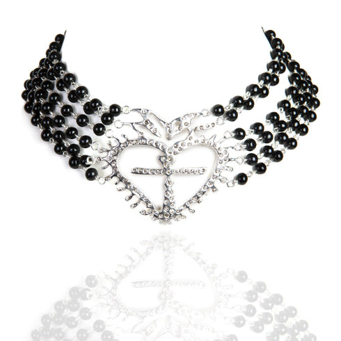 La Queen Collar - Mystic Black - VSA Designs