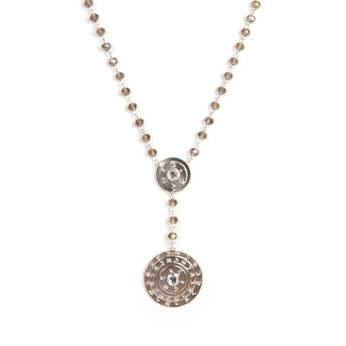 Mother Goddess Rosary Style Necklace