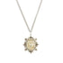 Oval Cloister Sacred Heart Charm Necklace - VSA Designs