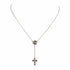 Piccolo Rosary Necklace - Silver