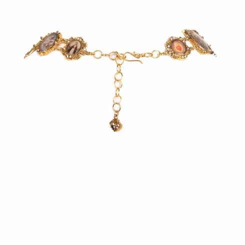 Retablo Framed Charm Choker