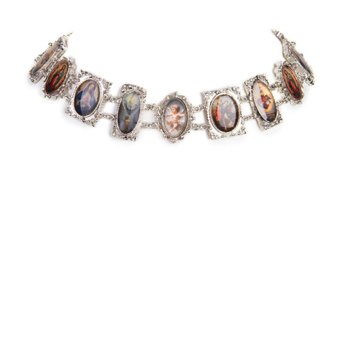 Retablo Framed Charm Choker
