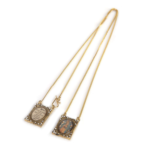 Scapular For Mom - Gold