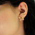 Butterfly Post Earrings - Gold