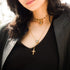 Piccolo Rosary Necklace - Silver