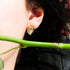 Piccolo Post Earrings - Gold