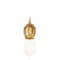Love my Guadalupe Rose Charm - Gold