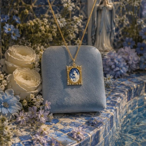 Retablo "Find Me A Match" Charm - Gold