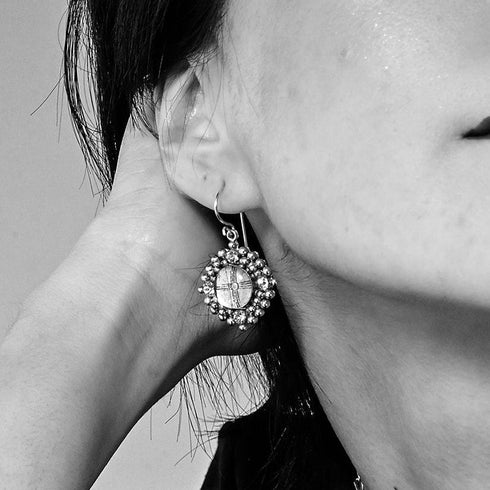 Petite Cloister Earrings San Benito - Gold - VSA Designs