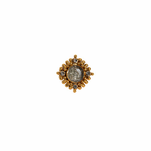 Petite Cloister San Benito Ring - Gold