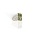Brigid Seal of Grace Ring Earth Olivine - Silver